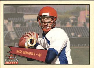 2001 Fleer Tradition Glossy - Rookie Minis #416 Sage Rosenfels Front