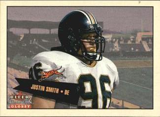 2001 Fleer Tradition Glossy - Rookie Minis #440 Justin Smith Front