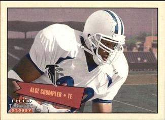 2001 Fleer Tradition Glossy - Rookie Minis #450 Alge Crumpler Front