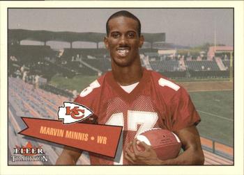 2001 Fleer Tradition Glossy - Rookie Stickers #431 Marvin Minnis Front