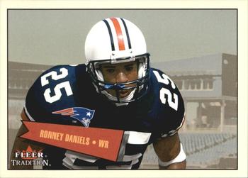 2001 Fleer Tradition Glossy - Rookie Stickers #434 Ronney Daniels Front