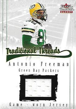 2001 Fleer Tradition Glossy - Traditional Threads #NNO Antonio Freeman Front