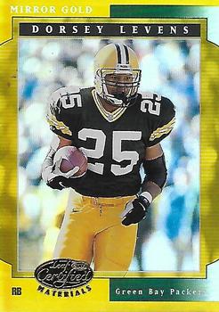 2001 Leaf Certified Materials - Mirror Gold #25 Dorsey Levens Front