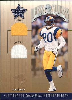 2001 Leaf Rookies & Stars - Dress For Success #DFS-7 Isaac Bruce Front