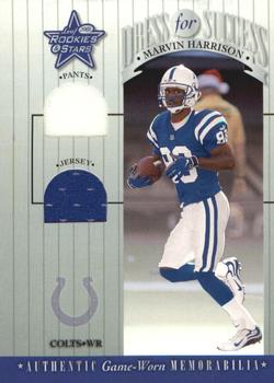 2001 Leaf Rookies & Stars - Dress For Success #DFS-9 Marvin Harrison Front
