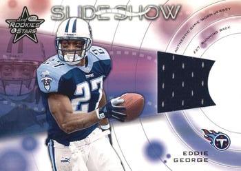 2001 Leaf Rookies & Stars - Slideshow #SS-9 Eddie George Front