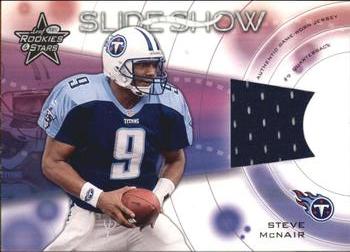 2001 Leaf Rookies & Stars - Slideshow #SS-20 Steve McNair Front