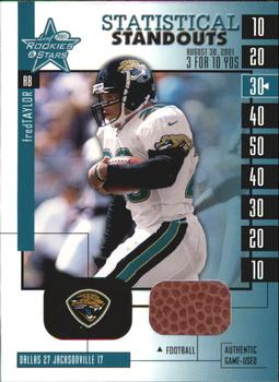 2001 Leaf Rookies & Stars - Statistical Standouts #SS-12 Fred Taylor Front