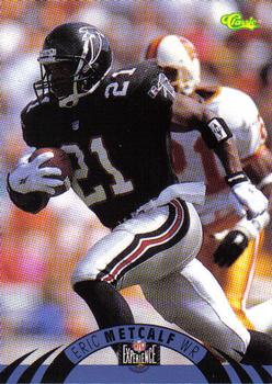 1996 Classic NFL Experience #53 Eric Metcalf Front