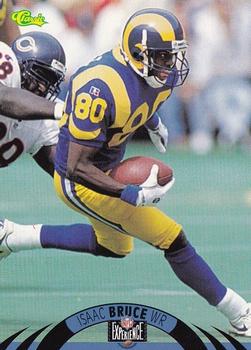 1996 Classic NFL Experience #5 Isaac Bruce Front