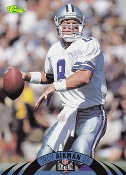 1996 Classic NFL Experience #8 Troy Aikman Front
