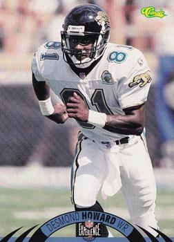 1996 Classic NFL Experience #30 Desmond Howard Front