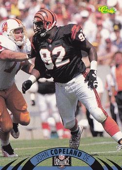 1996 Classic NFL Experience #93 John Copeland Front