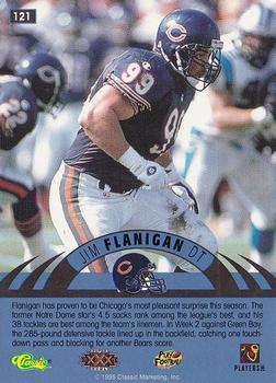 1996 Classic NFL Experience #121 Jim Flanigan Back