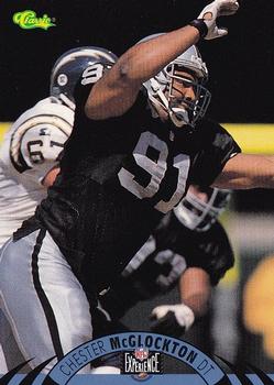 1996 Classic NFL Experience #122 Chester McGlockton Front