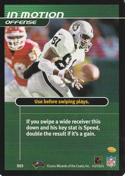 2001 NFL Showdown 1st & Goal - Strategy #S03 In Motion Front