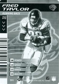 2001 NFL Showdown 1st Edition - Monochrome #201 Fred Taylor Front