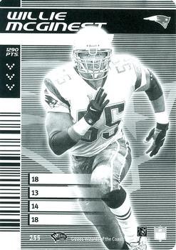 2001 NFL Showdown 1st Edition - Monochrome #255 Willie McGinest Front