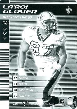 2001 NFL Showdown 1st Edition - Monochrome #265 La'Roi Glover Front