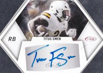 2023 SAGE HIT - Autographs Silver (High Series) #A-TS4 Titus Swen Front