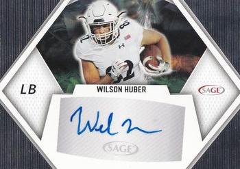 2023 SAGE HIT - Autographs Silver (High Series) #A-WH Wilson Huber Front
