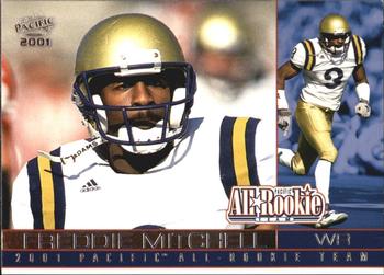 2001 Pacific - All-Rookie Team #5 Freddie Mitchell Front