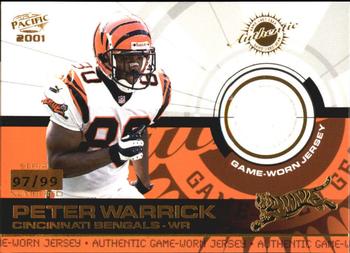 2001 Pacific - Game Gear #7 Peter Warrick Front