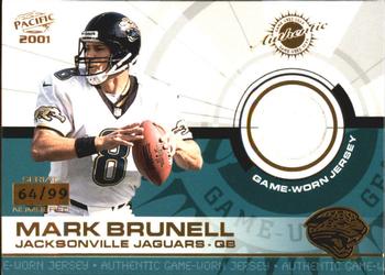 2001 Pacific - Game Gear #8 Mark Brunell Front