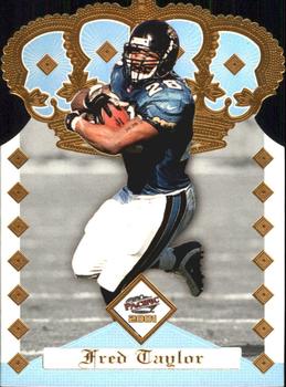 2001 Pacific - Gold Crown Die Cuts #14 Fred Taylor Front