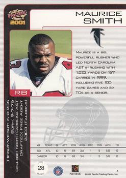 2001 Pacific - Hobby LTD #28 Maurice Smith Back