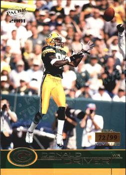 2001 Pacific - Hobby LTD #161 Donald Driver Front