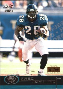 2001 Pacific - Hobby LTD #201 Fred Taylor Front