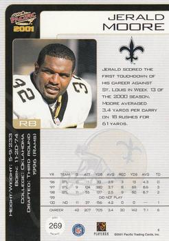 2001 Pacific - Hobby LTD #269 Jerald Moore Back