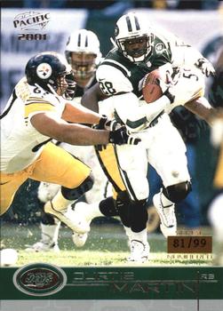 2001 Pacific - Hobby LTD #298 Curtis Martin Front