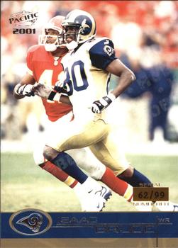 2001 Pacific - Hobby LTD #349 Isaac Bruce Front