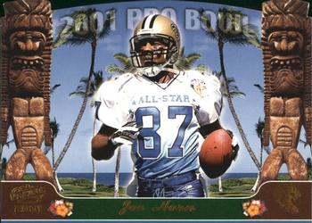 2001 Pacific - Pro Bowl Die Cuts #11 Joe Horn Front