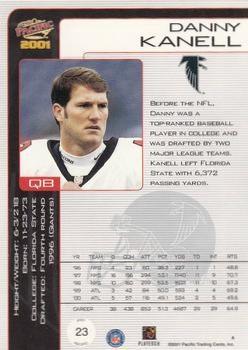 2001 Pacific - Retail LTD #23 Danny Kanell Back