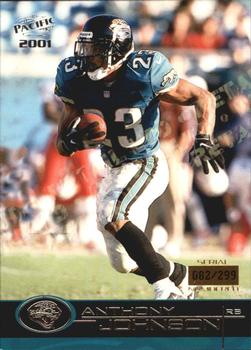 2001 Pacific - Retail LTD #193 Anthony Johnson Front