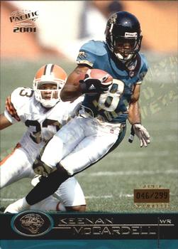 2001 Pacific - Retail LTD #196 Keenan McCardell Front