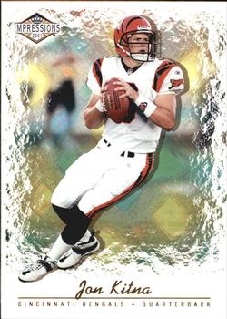 2001 Pacific Canvas Impressions - Hobby Red Backs #29 Jon Kitna Front