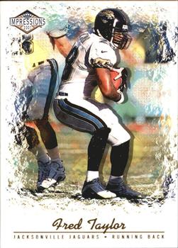 2001 Pacific Canvas Impressions - Hobby Red Backs #62 Fred Taylor Front