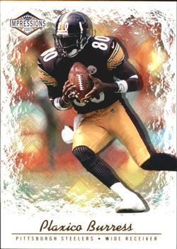 2001 Pacific Canvas Impressions - Hobby Red Backs #108 Plaxico Burress Front