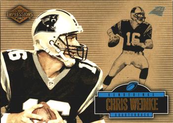 2001 Pacific Canvas Impressions - Renderings #3 Chris Weinke Front