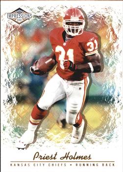 2001 Pacific Canvas Impressions - Retail #66 Priest Holmes Front