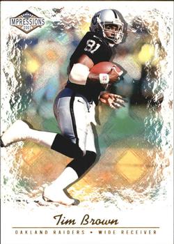 2001 Pacific Canvas Impressions - Retail #97 Tim Brown Front
