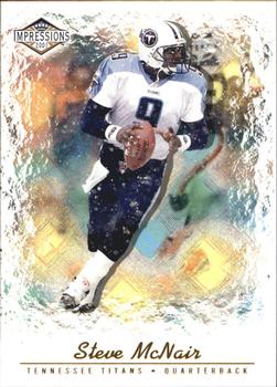 2001 Pacific Canvas Impressions - Retail #140 Steve McNair Front
