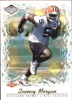 2001 Pacific Canvas Impressions - Retail #167 Quincy Morgan Front