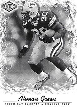 2001 Pacific Canvas Impressions - Shadow #51 Ahman Green Front