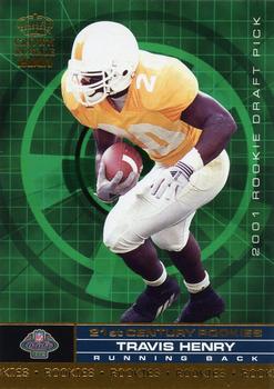2001 Pacific Crown Royale - 21st Century Rookies #9 Travis Henry Front