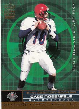2001 Pacific Crown Royale - 21st Century Rookies #18 Sage Rosenfels Front